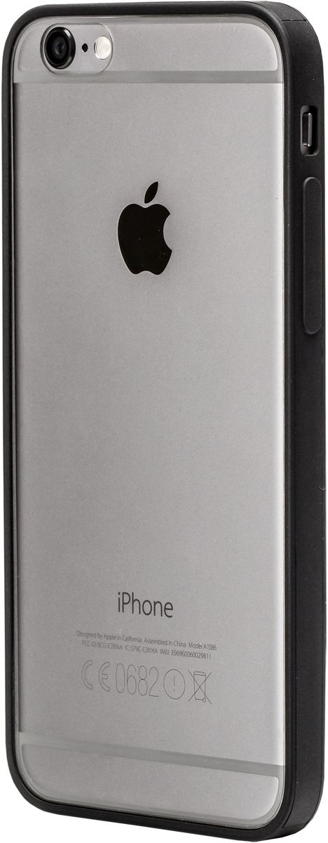 uBear Tone Case чехол для iPhone 6/6s, BlackCS12BL01-I6 uBear Tone Case чехол для iPhone 6/6s, BlackCS12BL01-I6Чистый дизайн для иконы стиля. Бампер с прозрачной задней панелью с Anti-scratch покрытием от царапин. Легкий утонченный дизайн, подчеркивающий красоту смартфона. Безупречная защита Вашего устройства. Чехол обеспечивает свободный доступ ко всем функциональным кнопкам смартфона и камере.