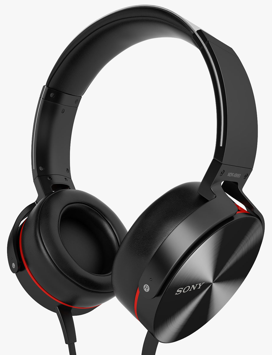 Sony Extra Bass MDR-XB950AP, Black наушникиMDRXB950APB.E Sony Extra Bass MDR-XB950AP, Black наушникиMDRXB950APB.EМощные басы, совместимость со смартфонамиСлушайте музыку во всехдеталях. Мощные неодимовые 40-мм мембраны в плотно сидящихнаушниках обеспечивают глубокое, сбалансированное звучание даже набольшой громкости. Принимайте звонки в любой момент с помощьювстроенного пульта и микрофона.Герметичный звукПередовая системапрямой вибрации создает акустически герметичное пространство вокругушей, не выпуская низкие частоты. Низкочастотный звукусиливается функцией Bass Booster, и звучание получается глубоким исбалансированным.Дайте выход музыкеУправление диапазономвоспроизводимых частот возможно благодаря применению фигурных вентиляционныхотверстий. Они оптимизированы для прохождения воздушного потока,создаваемого низкими частотами, в результате чего басывоспроизводятся без искажений.Раскачайте музыкуБольшой 40-мм динамик свысокомощным неодимовым магнитом идеально балансирует мощь иточность воспроизведения - от яростных ударных до задумчивых гитарныхсоло.Носите стильные наушники часами напролетНаушники сметаллическим ободом и мягкой подложкой и облегающими ухо подушечкамиобеспечивают комфорт и удобство в любой ситуации. Панель управлениясделана из алюминия. Этот легкий и прочный материал гарантируетпрестижный внешний вид и удобство использования, при этомодновременно подавляя вибрацию и обеспечивая глубокое, энергичноезвучание.Снимающие давление накладкиЗвукоизолирующие плотные подушечкинаушников обеспечивают максимальный комфорт при прослушивании.Сбрасывающие давление наушники плотно прилегают к ушам, идеальнопередавая музыку и не пропуская посторонние звуки.Берите с собой -и в дорогу!Благодаря раздвижному металлическому ободу ишарнирным складным чашкам вы можете легко упаковать наушники в чемоданили сумку.Слушайте музыку, оставаясь на связиОтсоединяемыйкабель оснащен удобной встроенной системой дистанционного управления имикрофоном, благодаря чему вы сможете отвечать на звонки врежиме гарнитуры в любой момент, как на смартфонах Android, так и наiPhone.