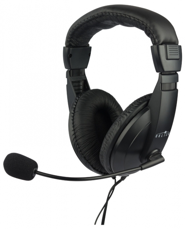 Наушники с микрофоном Oklick HS-M137V, Black614046 Наушники с микрофоном Oklick HS-M137V, Black614046Профессиональные стереонаушники с отличным качеством звука. Регулируемое оголовье настраивается под голову и уши любых размеров и форм. Повышенное качество воспроизведения голоса и музыки. Гибкий держатель микрофона для выбора удобного расположения.