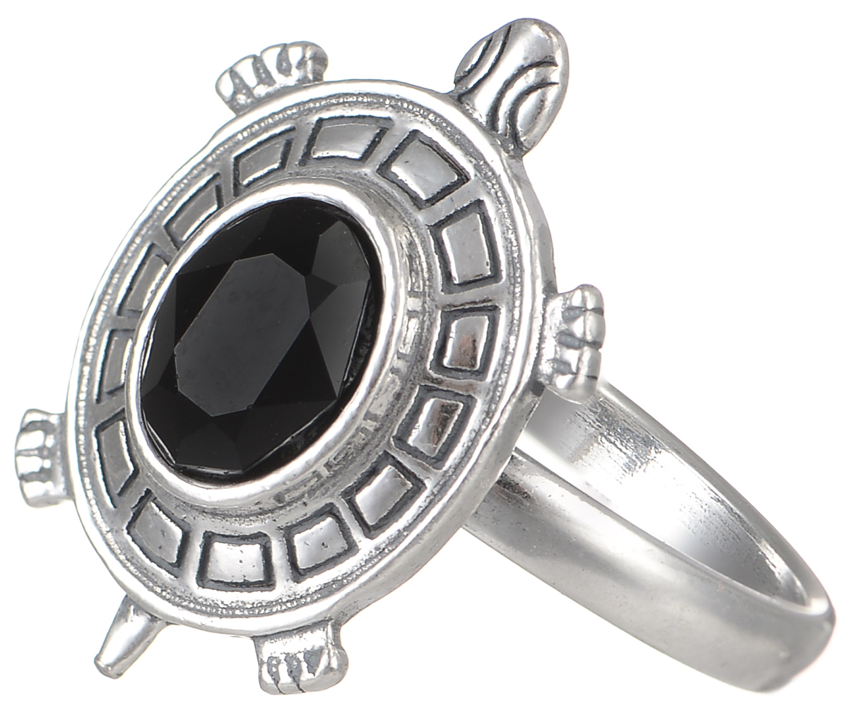 Кольцо Jenavi Эмис, цвет: серебристый, черный. k3453060. Размер 18Колье (короткие одноярусные бусы) Кольцо Jenavi Эмис, цвет: серебристый, черный. k3453060. Размер 18Колье (короткие одноярусные бусы)Оригинальное кольцо Jenavi Эмис из коллекции Кассида, выполненное изгипоаллергенного ювелирного сплава с покрытием из черненого серебра,оформлено декоративным элементом в виде черепашки. Изделие украшенокристаллом Swarovski.Красивое и необычное украшение блестящеподчеркнет ваш изысканный вкус и поможет внести разнообразие в привычныйобраз.
