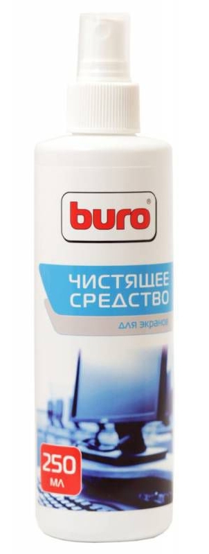 Спрей для экранов ЖК мониторов Buro BU-Sscreen, 250 млBU-SSCREEN Спрей для экранов ЖК мониторов Buro BU-Sscreen, 250 млBU-SSCREENСпрей для очистки экранов мониторов, телевизоров, ноутбуков и другой техники от грязи, пыли и отпечатков пальцев. Обладает антистатическим и антибактериальным действием.