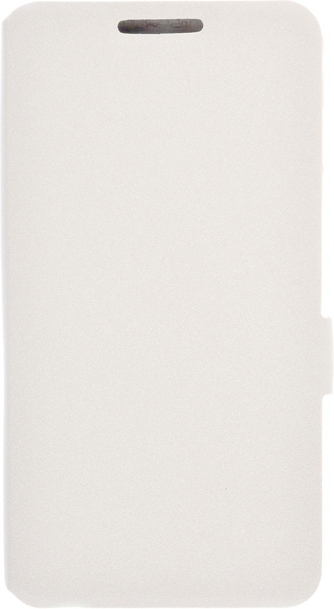 Prime Book чехол для Alcatel OneTouch 5025D POP 3, White2000000083896 Prime Book чехол для Alcatel OneTouch 5025D POP 3, White2000000083896Чехол Prime Book для Alcatel OneTouch Pop 3 (5025D) выполнен из высококачественного поликарбоната и экокожи. Он обеспечивает надежную защиту корпуса и экрана смартфона и надолго сохраняет его привлекательный внешний вид. Чехол также обеспечивает свободный доступ ко всем разъемам и клавишам устройства.