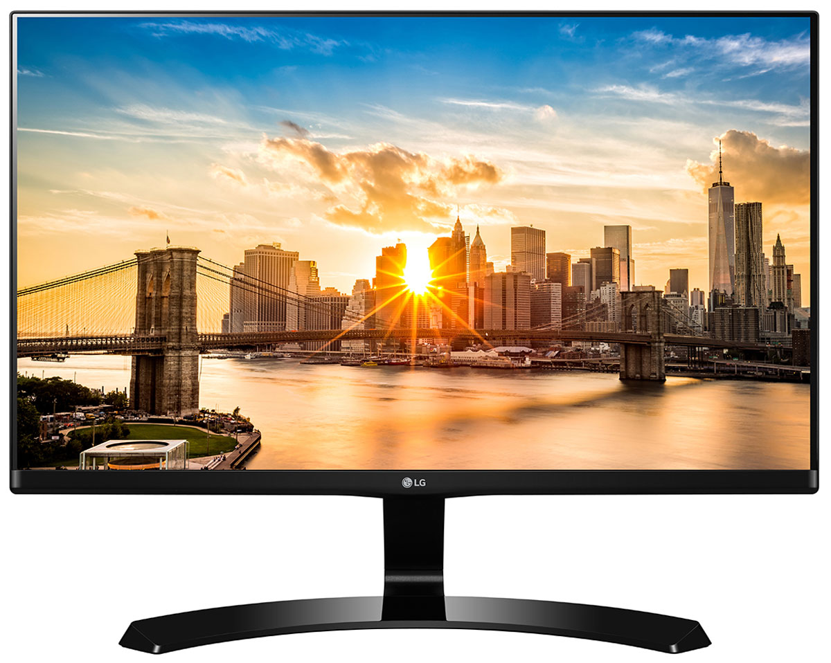 LG 27MP68HM-P, Black монитор27MP68HM-P LG 27MP68HM-P, Black монитор27MP68HM-PIPS матрица монитора LG 27MP68HM-P гарантирует по-настоящему живое изображение без цветовых искажений и комфортный для глаз просмотр в любом удобном положении даже в течение длительного времени. Обновленная подставка монитора ArcLine добавляет монитору дополнительную изысканность. Знаете ли вы, что при работе с монитором ваши глаза подвергаются негативному воздействию мерцания экрана? С течением времени работа за монитором, компьютерные игры или просмотр фильмов могут вызвать усталость и перенапряжение зрения. Технологии Отсутствие мерцания и Режим Чтения помогут снизить негативное воздействие мерцания и синего цвета, максимально увеличивая визуальный комфорт для ваших глаз при работе за монитором. Функция Экранного меню облегчит настройку монитора, позволяя использовать для конфигурации настроек вместо физических кнопок обычную мышь. Предустановленные режимы помогут быстро переключиться между вариантами отображения, а также настроить...