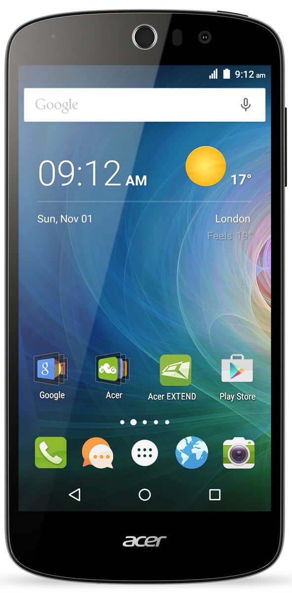 Acer Liquid Z530 16GB, BlackHM.HQUEU.002 Acer Liquid Z530 16GB, BlackHM.HQUEU.002Смартфон Liquid Z530 с помощью встроенных в камеру функций создает яркие и красочные фотографии. Благодаря технологиям IPS, Acer Lumiflex и конструкции Zero Air Gap экран с естественной цветопередачей, насыщенностью и контрастом вы получите яркие фотографии и поделитесь ими с друзьями. Камера смартфона Liquid Z530 с углом съемки 84 градуса, разрешением 8 Мпикс и дополнительными режимами съемки позволит создавать потрясающие сэлфи в кругу друзей или на фоне панорамы. Смартфон Liquid Z530 поддерживает жесты быстрого доступа, которые позволяют управлять некоторыми функциями, просто проведя пальцем по экрану. Например, открывается доступ к голосовому вызову, камерам, проигрывателю, а также элементам управления проигрывателем. Несколько касаний и все это у вас под рукой. Телефон сертифицирован EAC и имеет русифицированный интерфейс меню и Руководство пользователя.