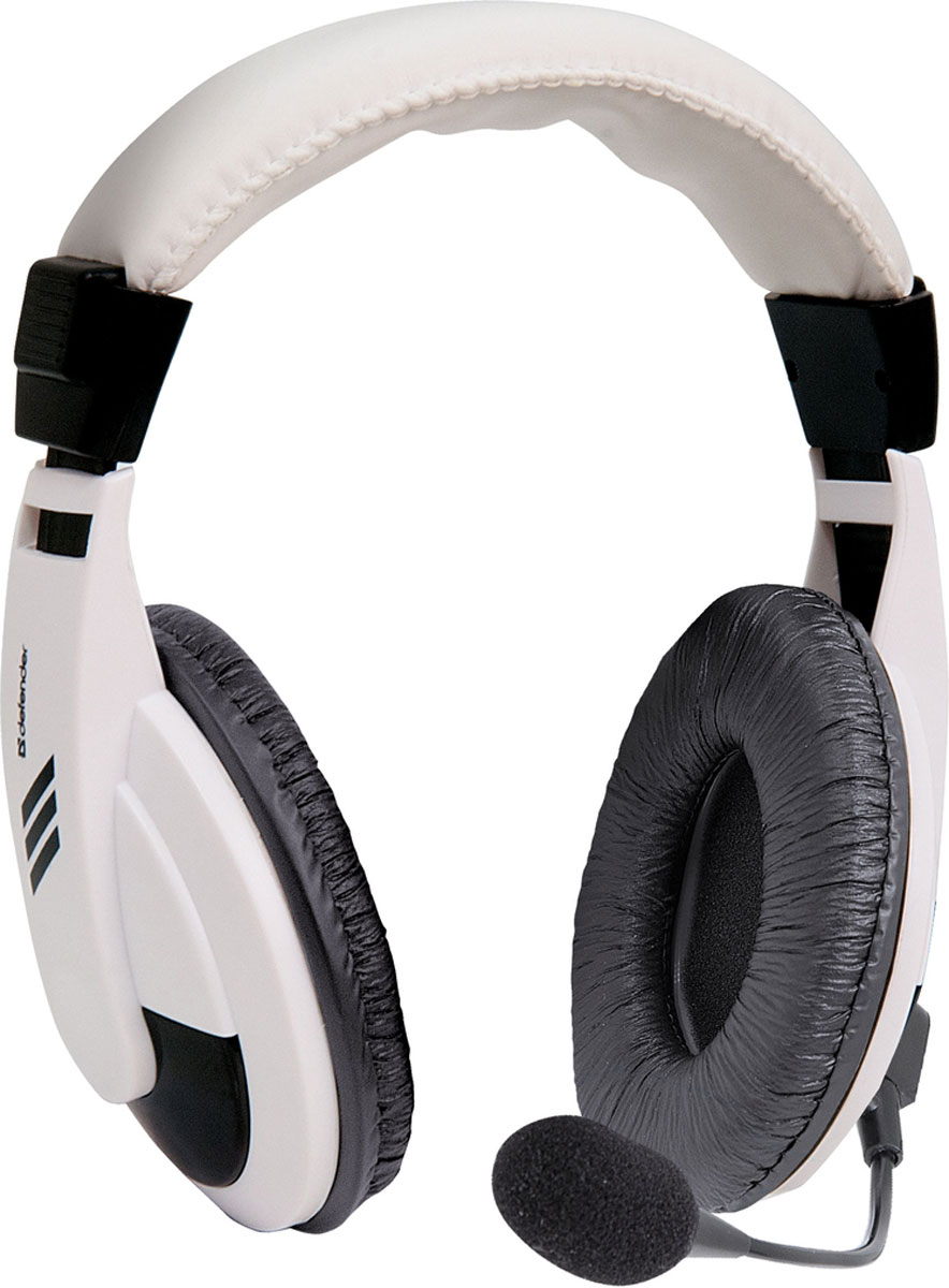 Defender Gryphon 750, White компьютерная гарнитура63747 Defender Gryphon 750, White компьютерная гарнитура63747Гарнитура Defender Gryphon 750 предназначена для смартфонов, планшетных компьютеров, ноутбуков нового поколения. На кабеле гарнитуры удобно расположен регулятор громкости. Благодаря хорошей звукоизоляции и комфортным амбушюрам слушайте любимую музыку и аудиокниги в дороге - ничто не будет вам мешать! Частотный диапазон микрофона: 20 Гц - 16 кГц Сопротивление микрофона: 2,2 кОм Чувствительность микрофона: 54 дБ