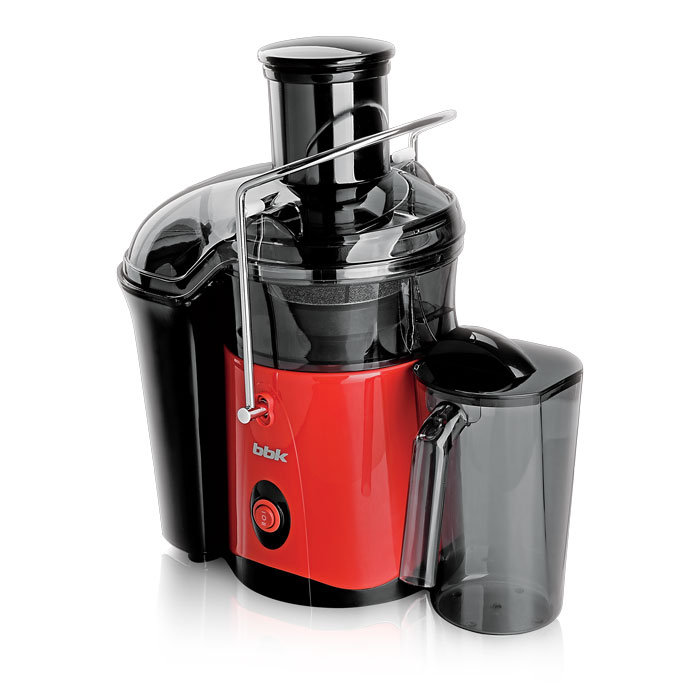 BBK JC060-H01, Black Red соковыжималкаJC060-H01 ч/к BBK JC060-H01, Black Red соковыжималкаJC060-H01 ч/кСоковыжималки уверенно можно внести в список необходимых абсолютно каждому человеку электроприборов, поскольку благодаря ей сохраняется главная ценность – здоровье. Модель BBK JC060-H01 обеспечит всю семью полезными соками. Номинальная мощность 500 Вт. Устройство имеет простое управление, загрузочная горловина имеет ширину 72 мм и подойдет для целых яблок, крупных овощей и фруктов. Стальной фильтр-сепаратор с лезвиями выполнен из высококачественной стали, ножки – прорезиненные, обеспечивающие устойчивость и отсутствие скольжения соковыжималки в процессе работы. Удобный сливной носик для сока предотвращает капанье на рабочую поверхность.