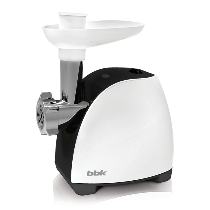 BBK MG1601, White Black мясорубкаMG1601 б/ч BBK MG1601, White Black мясорубкаMG1601 б/чМясорубка BBK MG1601 - многофункциональное устройство, которое предназначено не только для измельчения мяса, но также для изготовления полуфабрикатов, лапши, соков из мягких фруктов и овощей. Имея максимальную мощность 1600 Вт, способна за одну минуту переработать 1,2 кг мяса. В комплектацию входит 3 перфорированных диска для фарша. Оснащена полезной функцией реверса, которая позволяет шнеку вращаться в обратную сторону и тем самым легко устранять затор.