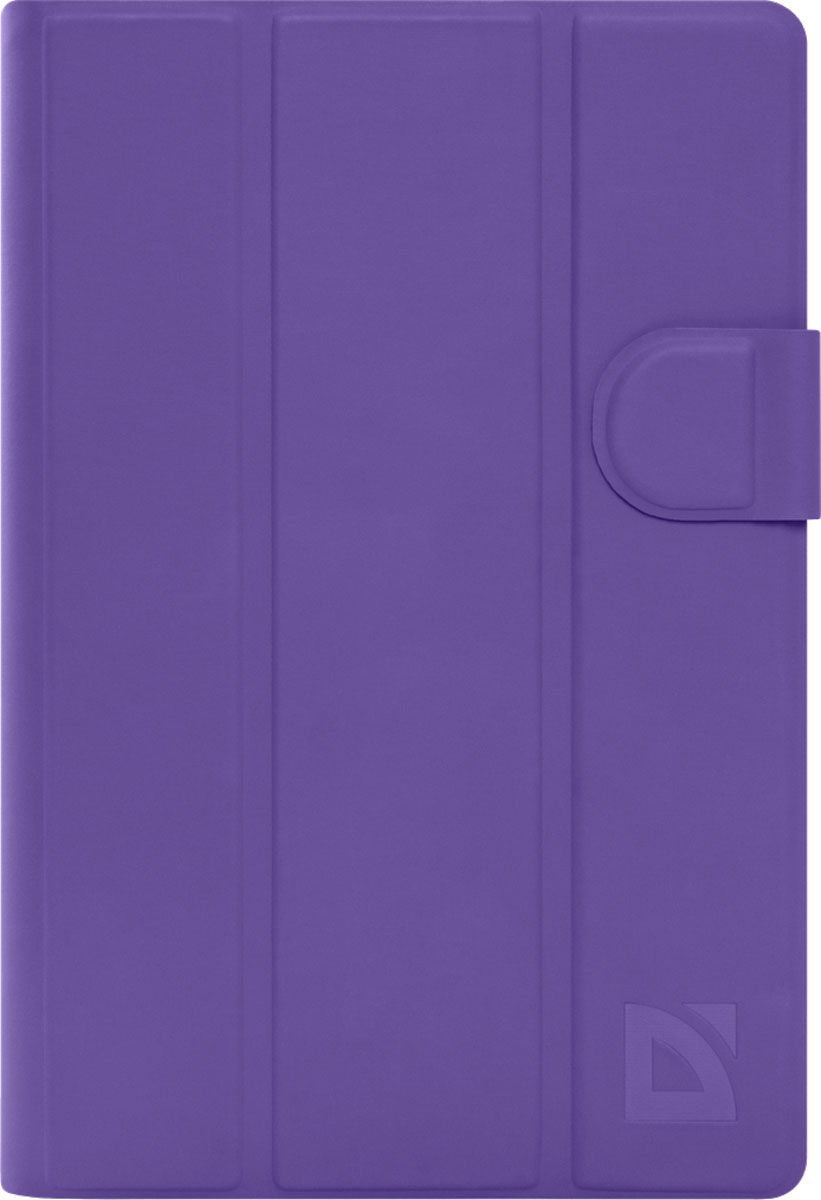 Defender Angle Uni 7, Purple чехол для планшета26081 Defender Angle Uni 7, Purple чехол для планшета26081Чехол Defender Angle Uni 7 открывается как книжка и легко превращается в подставку с несколькими возможными углами обзора для просмотра видео или набора текста. Магнитная складывающаяся обложка позволяет расположить планшет под нужным углом. Складывающийся уголок задней части чехла фиксируется магнитом и дает вам возможность легко делать фото- и видеосъемку, не снимая чехол с планшета. Подходит для планшетов, у которых камера расположена как по центру корпуса, так и в углу. Резиновые уголки надежно удерживают ваше устройство на месте, а мягкая внутренняя подкладка защищает от повреждений, ударов и царапин.