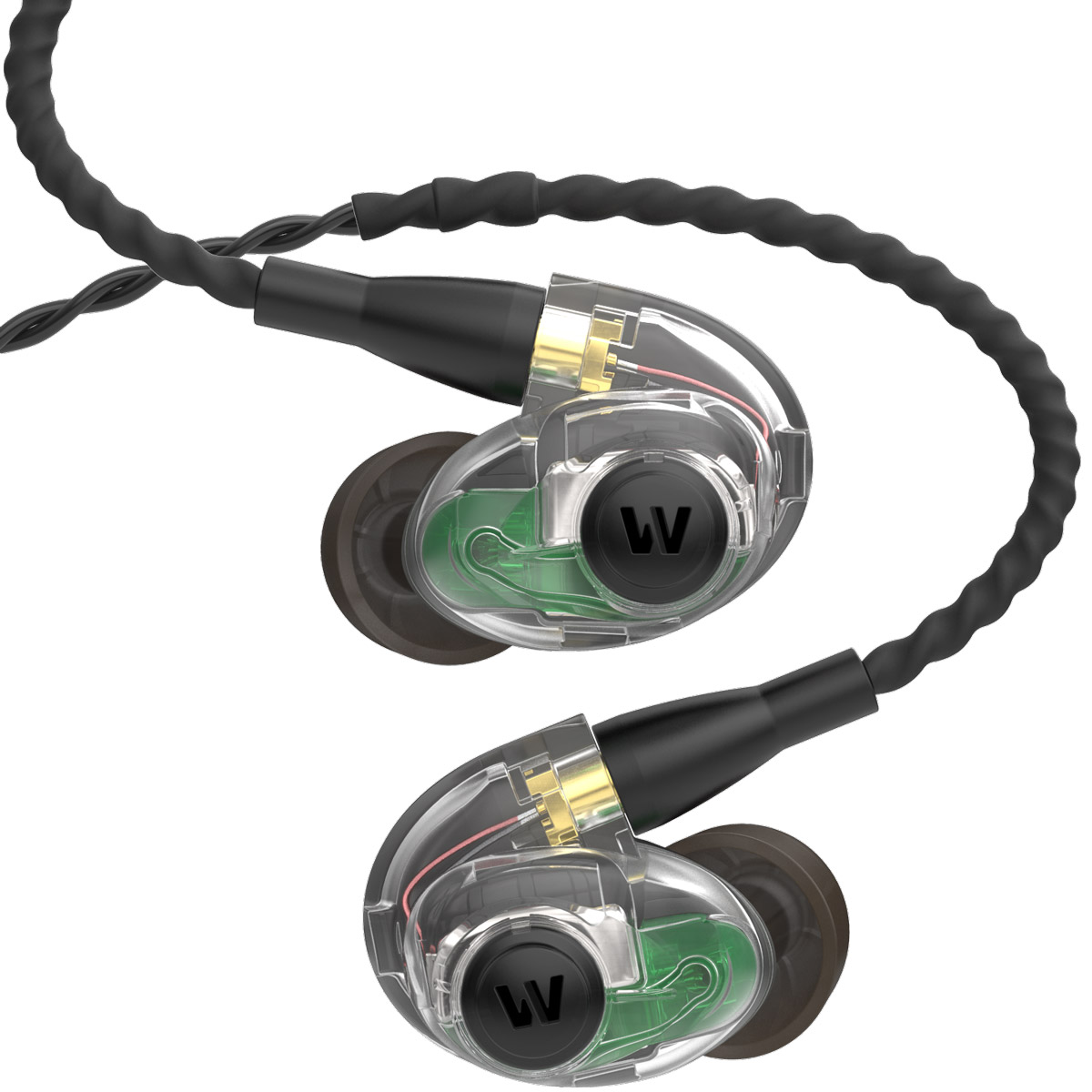Westone AM PRO30, Clear наушники15118495 Westone AM PRO30, Clear наушники15118495В наушниках Westone AM Pro30 установлены три арматурных драйвера на канал с трёхполосным кроссовером для средних, низких и высоких частот. Наслаждайся полным частотным диапазоном своего микса, взаимодействуй с другими исполнителями и своей аудиторией. Эти наушники рекомендуется использовать для сценического мониторинга, в особенности для выступления в команде.До сегодняшнего дня исполнителям приходилось выбирать, что слышать в наушниках во время выступления: выделенный микс или окружающую среду. Традиционные полуоткрытые мониторные наушники позволяют слышать внешнюю среду, но их тип конструкции значительно ухудшает частотные характеристики. Благодаря эксклюзивной технологии Westone SLED ты сам контролируешь, что хочешь слышать. Технология True-Fit: более чем 50-летний опыт компании Westone позволил разработать универсальные внутриканальные наушники, которые обеспечивают максимальный комфорт ношения и динамичную передачу звукаАрматурные драйверы: такие драйверы являются более компактными и производительными, чем традиционные динамические. Объединив несколько арматурных драйверов с помощью сложной кроссоверной сети, разработчики Westone добились лучшей детализации звука и расширили частотный диапазонКоннектор MMCX Audio: разработанный специально для мониторов, коннектор обеспечивает надежное соединение из раза в разФирменная технология SLED: комбинирует пассивные окружающие звуки с мониторингомTRU Audio: фильтр позволяет использовать наушники по максимуму — насладитесь всеми окружающими звуками.