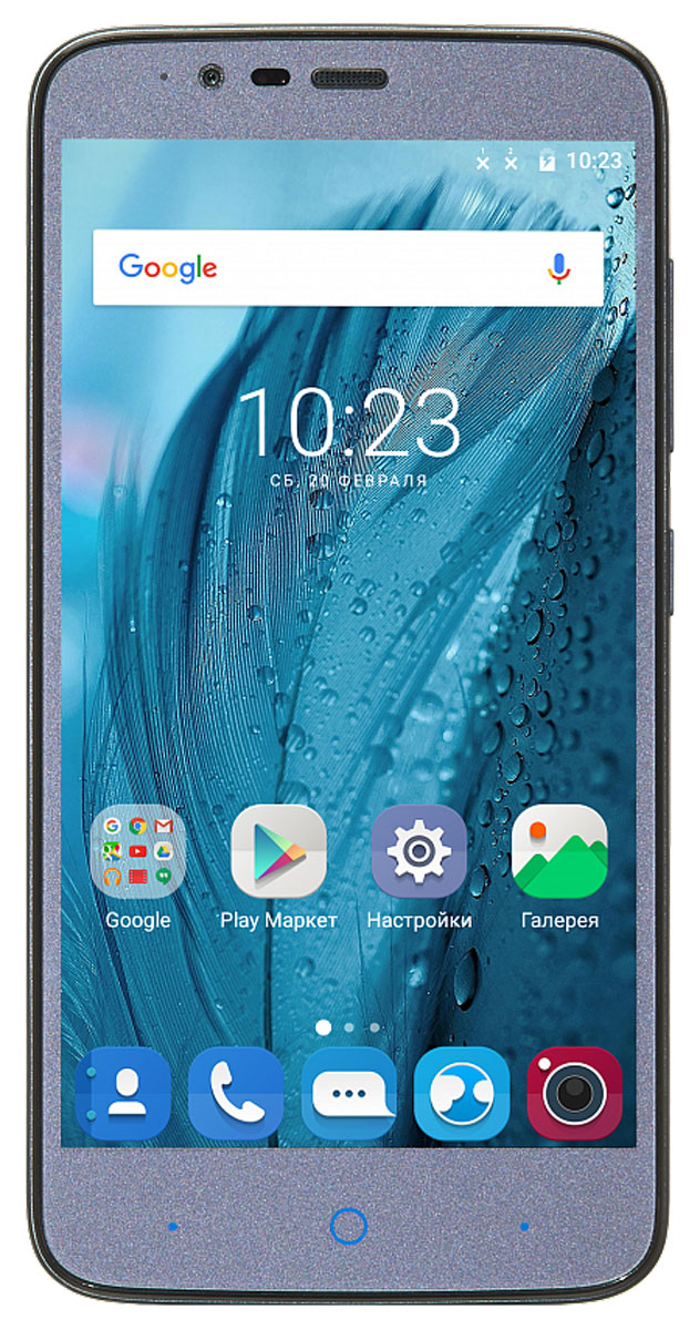 ZTE Blade A310, GrayZTE BLADE A310 GREY ZTE Blade A310, GrayZTE BLADE A310 GREYСмартфон ZTE Blade A310 в сочетании с невысокой стоимостью может обеспечить пользователю высокоскоростной мобильный интернет, быстродействие и производительность системы.Наличие в смартфоне технологии 4G LTE значительно увеличивает скорость и качество мобильного интернета, позволяя всегда оставаться онлайн и комфортно взаимодействовать с интернет-ресурсами.Сочетание четырехъядерного процессора Qualcomm Snapdragon 210 и 1 ГБ оперативной памяти обеспечивают плавную работу системы и стабильный процесс выполнения повседневных задач.Смартфон работает на базе новой операционной системы Android 6.0, которая получила ряд функций, играющих важнейшую роль в работе смартфона – оптимизаторы энергопотребления, расширенные возможности безопасности, обновленный интерфейс.Смартфон ZTE Blade A310 имеет большой 5-дюймовый дисплей, который расширяет для пользователя возможности просматривания интернет-страниц, видео и фото, а также чтения электронных книг.Смартфон обладает слотом для установки двух сим-карт – разделяйте личные и рабочие звонки, выбирайте удобные тарифы в поездках и пользуйтесь интернетом независимо от вашего места нахождения.Смартфон сертифицирован EAC и имеет русифицированную клавиатуру, меню и Руководство пользователя.