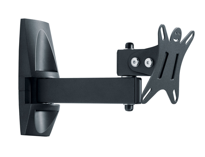 Holder LCDS-5004М, Metallic кронштейн для ТВLCDS-5004М, металлик Holder LCDS-5004М, Metallic кронштейн для ТВLCDS-5004М, металликКрепление для ТВ и мониторов Holder LCDS-5004 – это многофункциональный поворотный кронштейн, который позволяет практично регулировать и прижимать к стене экран. Данное крепление подходит для телевизоров, а также мониторов с диагональю, варьирующейся в пределах от 10 до 26 дюймов. Кронштейн практично и надежно фиксирует устройство на стене. Предусмотрена удобная функция наклона, благодаря которой пользователь способен регулировать положение телевизора по личному предпочтению.
