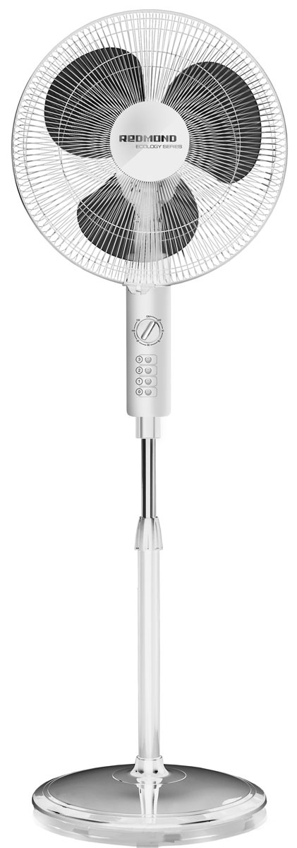 Redmond RAF-5007, White вентиляторRAF-5007Wh Redmond RAF-5007, White вентиляторRAF-5007WhНапольный вентилятор REDMOND RAF-5007 - стильная новинка, представленная в двух цветовых решениях: в чёрном и белом. Модель привлекает своей функциональностью, мощностью и бесшумностью. Вентилятор 5007 имеет всё необходимое для совершенного удобства. Это и надёжное устойчивое основание с металлической ножкой, и угол автоповорота 70°, и механический таймер отключения до 2-х часов, и защита от перегрева двигателя. Практичность и безопасность. 5007 предлагает три режима комфортного обдува для любой ситуации: первая скорость рекомендуется для работы вентилятора в ночное время, вторая скорость подойдёт для частого ежедневного использования, третья является идеальным вариантом для быстрого проветривания помещения. Вы можете выбрать мощность обдува, исходя из своих потребностей!
