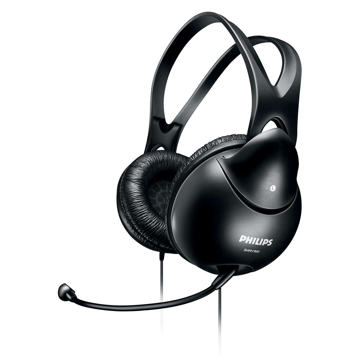 Philips SHM1900SHM1900/00 Philips SHM1900SHM1900/00Полноразмерная стереогарнитура для компьютера Philips SHM1900. Микрофон устанавливается в оптимальное положение для передачи голоса Удобный регулируемый держатель гарантирует оптимальное положение микрофона для качественной передачи голоса. Встроенный элемент управления упрощает регулировку громкости Регулируйте уровень громкости напрямую, не изменяя настройки источника звука. Полноразмерные наушники для максимального комфорта, удобной посадки и шумоизоляции Полноразмерные наушники для максимального комфорта и удобной посадки. Такая конструкция также блокирует внешние шумы, обеспечивая качественное звучание. Превосходная конструкция для четкого, высококачественного воспроизведения звука 40-мм излучатели обеспечивают четкое, высококачественное воспроизведение звука. Неважно, любите ли вы носить наушники, или нет - уникальная конструкция наушников гарнитуры всегда...