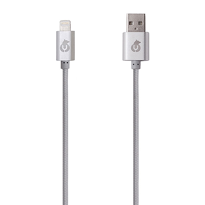 uBear Lightning-USB, Gray кабель Apple LightningDC01CG01-I5 uBear Lightning-USB, Gray кабель Apple LightningDC01CG01-I5Вы полюбите алюминиевый кабель uBear Lightning-USB с первого взгляда. Прикоснувшись к нему один раз, вы сразу сможете оценить все преимущества: тканевая оплетка, обеспечивающая износостойкость и долговечность, высокая скорость синхронизации данных, строгость линий и качество в каждом элементе.