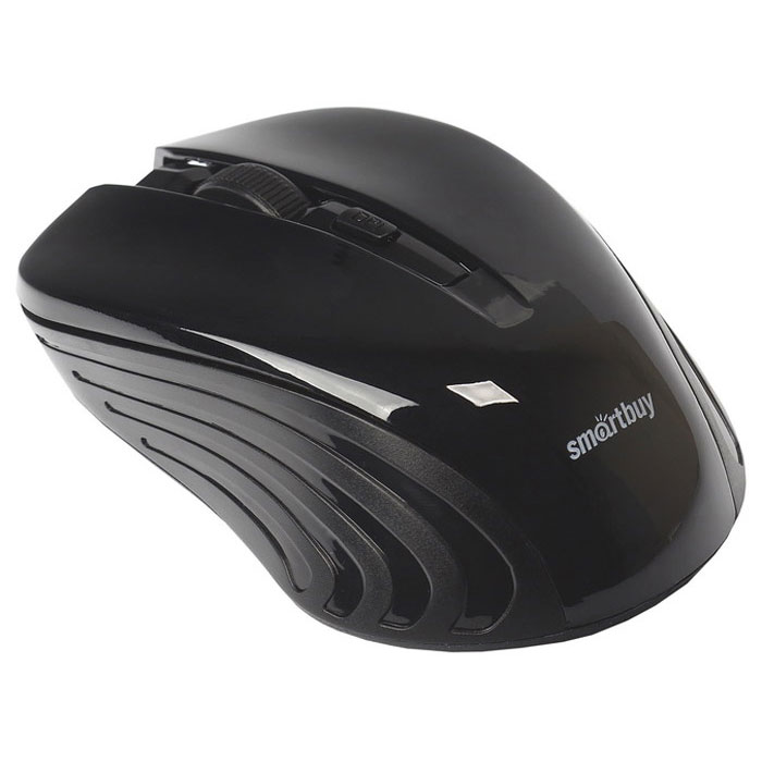 SmartBuy One 340AG, Black мышьSBM-340AG-K SmartBuy One 340AG, Black мышьSBM-340AG-KСпециальный высокоточный сенсор SmartBuy One 340AG с разрешением 800/1200/1600 dpi обеспечивает уверенную работу даже на неровных и рельефных поверхностях. Радиус беспроводной связи составляет 10 метров, что обеспечивает большую свободу действий. В комплект с устройством входит миниатюрный USB-приемник, который легко прячется в корпус.