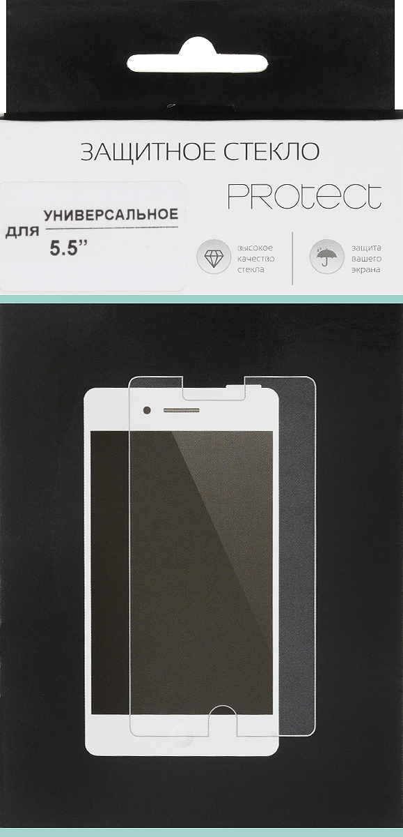 LuxCase Protect защитное стекло для устройств с экраном 5.5, суперпрозрачное40906 LuxCase Protect защитное стекло для устройств с экраном 5.5, суперпрозрачное40906Защитное стекло LuxCase Protect для мобильных устройств с диагональю 5.5 обеспечивает надежную защиту сенсорного экрана от большинства механических повреждений и сохраняет первоначальный вид дисплея, его цветопередачу и управляемость. В случае падения стекло амортизирует удар, позволяя сохранить экран целым и избежать дорогостоящего ремонта. Стекло обладает особой структурой, которая держится на экране без клея и сохраняет его чистым после удаления.