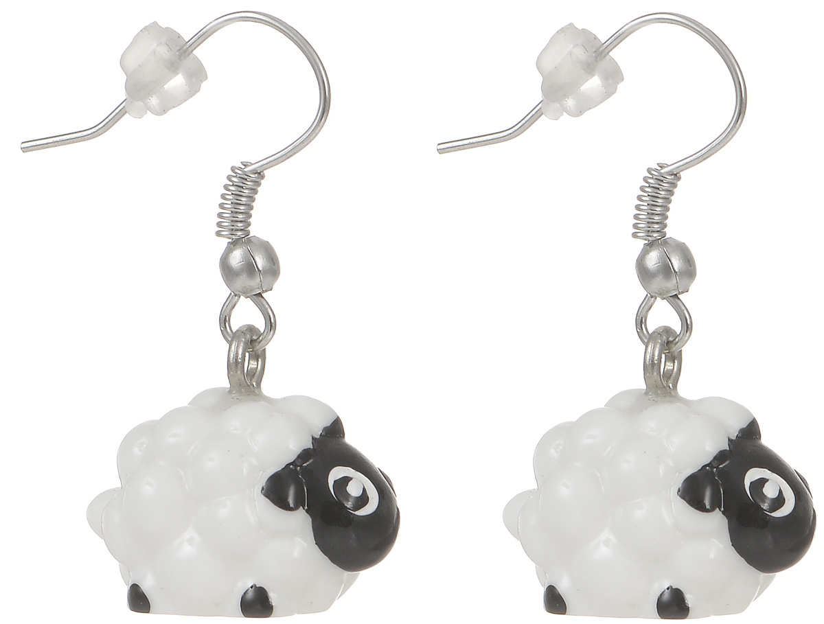 Серьги Kawaii Factory Овечки, цвет: белый. KW092-000143KW092-000143 Серьги Kawaii Factory Овечки, цвет: белый. KW092-000143KW092-000143Милые серьги Овечки от Kawaii Factory помогут разнообразить серые будни и непременно поднимут настроение! Серьги выполнены из полимерной глины и снабжены удобными замочками-петлями. Небольшой размер позволяет сочетать их с другими украшениями, а яркий цвет и оригинальный дизайн выделят своего обладателя из толпы и привлекут внимание. Серьги Овечки станут прекрасным подарком для любителей необычных украшений.