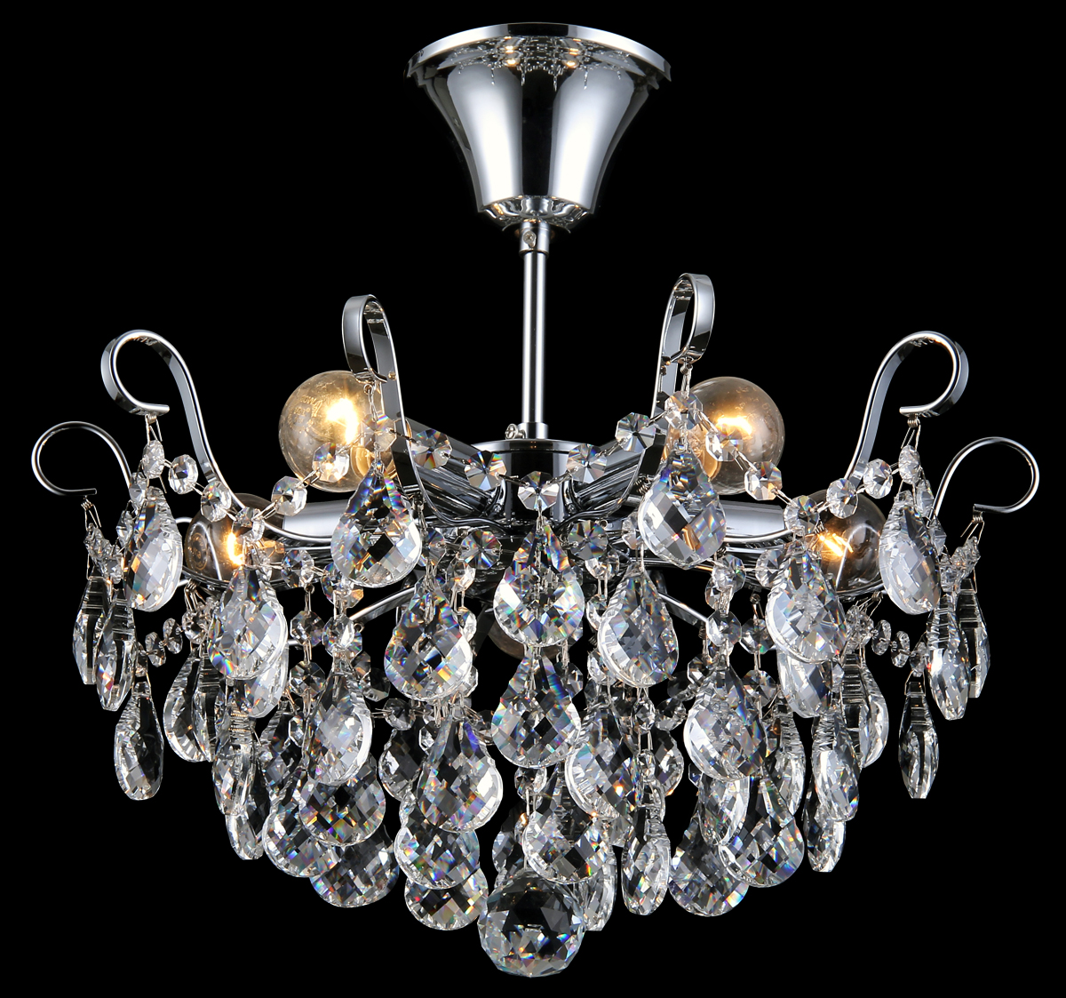 Люстра Natali Kovaltseva Happy Diamonds I 11546/5C ChromeHAPPY DIAMONDS I 11546/5C CHROME Люстра Natali Kovaltseva Happy Diamonds I 11546/5C ChromeHAPPY DIAMONDS I 11546/5C CHROMEВ коллекциях NATALI KOVALTSEVA представлены разные стили – от классики до хайтека. Дизайн и технологическая составляющая продукции разрабатывается в R&D центре компании, который находится в г. Дюссельдорф, Германия. При производстве нашей продукции используются высококачественные и эксклюзивные материалы: хрусталь ASFOR, муранское стекло, перламутр, 24-каратное золото, бронза. Производство светильников соответствует стандарту системы менеджмента качества ISO 9001-2000. На всю продукцию ТМ Natali Kovaltseva распространяется гарантия.