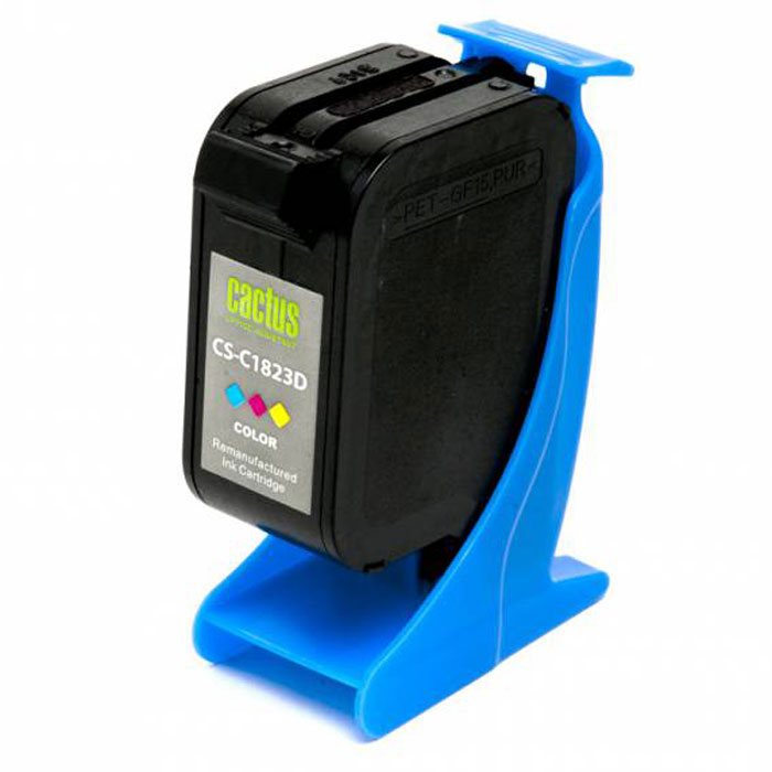 Cactus CS-C1823D №23, Cyan Magenta Yellow картридж струйный для HP DJ 712c/720c/722c/810/812c/815c/830C/832CCS-C1823D Cactus CS-C1823D №23, Cyan Magenta Yellow картридж струйный для HP DJ 712c/720c/722c/810/812c/815c/830C/832CCS-C1823DКартридж Cactus CS-C1823D №23 для струйных принтеров HP DJ 712c/720c/722c/810/812c/815c/830C/832C. Расходные материалы Cactus для печати максимизируют характеристики принтера. Обеспечивают повышенную четкость изображения и плавность переходов оттенков и полутонов, позволяют отображать мельчайшие детали изображения. Обеспечивают надежное качество печати.