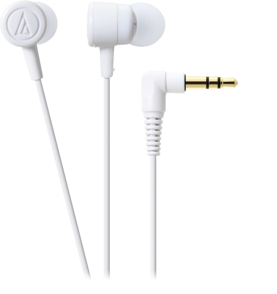 Audio-Technica ATH-CKL220, White наушники15118455 Audio-Technica ATH-CKL220, White наушники15118455Вставные наушники Audio-Technica ATH-CKL220 являются обновленной версией модели ATH-CKL202. Это универсальные вставки с пассивной шумоизоляцией, предназначенные для каждодневного использования как с портативной техникой, так и другими устройствами. ATH-CKL220 – стильные, производительные и доступные наушники. Кабель с защитой от спутывания, экранировкой от шумов и механически изменяемой длиной натяжения. Четыре пары амбушюров в комплекте.
