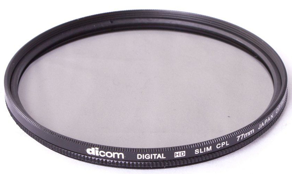 Dicom D-CPLS77 CPL Slim тонкооправный фильтр (77 мм)D-CPLS77 Dicom D-CPLS77 CPL Slim тонкооправный фильтр (77 мм)D-CPLS77Фильтр Dicom D-CPLS77 CPL Slim в металлической ультратонкой оправе толщиной 5,45 мм. Удаляет нежелательные блики и отражения от неметаллических поверхностей (стекло, вода). Повышает насыщенность цвета, позволяя создавать глубокие, объемные кадры. Двухкомпонентная конструкция.