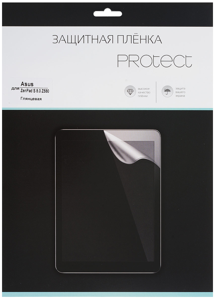 Protect защитная пленка для Asus ZenPad S 8.0 Z580, глянцевая21767 Protect защитная пленка для Asus ZenPad S 8.0 Z580, глянцевая21767Защитная пленка Protect предохранит дисплей Asus ZenPad S 8.0 Z580 от пыли, царапин, потертостей и сколов. Пленка обладает повышенной стойкостью к механическим воздействиям, оставаясь при этом полностью прозрачной. Она практически незаметна на экране гаджета и сохраняет все характеристики цветопередачи и чувствительности сенсора.