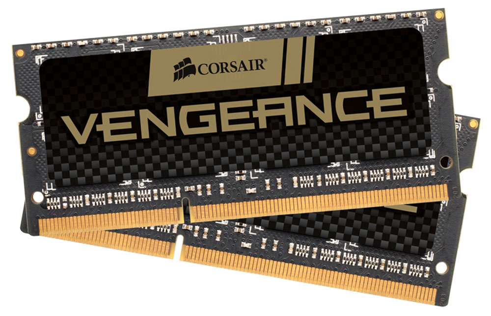 Corsair Vengeance DDR3 2x4Gb 1600 МГц комплект модулей оперативной памяти для ноутбука (CMSX8GX3M2A1600C9)CMSX8GX3M2A1600C9 Corsair Vengeance DDR3 2x4Gb 1600 МГц комплект модулей оперативной памяти для ноутбука (CMSX8GX3M2A1600C9)CMSX8GX3M2A1600C9Если вы используете свой ноутбук для тяжелых приложений, таких как фото- и видеоредакторы, то он должен иметь столько памяти, насколько это возможно. Добавление комплекта памяти Corsair Vengeance DDR3 SODIMM позволит вам работать в многозадачном режиме между несколькими программами одновременно, загружать и редактировать большие файлы без задержек. Модули памяти Corsair Vengeance DDR3 SODIMM специально разработаны для ноутбуков, в которых установлены процессоры Intel Core i5/i7 второго или третьего поколения. Многие ноутбуки оснащены модулями памяти, которые не имеют возможности работать на максимальных частотах, которые поддерживают процессоры. С помощью комплекта высокопроизводительных модулей Corsair Vengeance DDR3 SODIMM ваш ноутбук автоматически определит самую высокую частоту, которую поддерживает память для наилучшей работы.