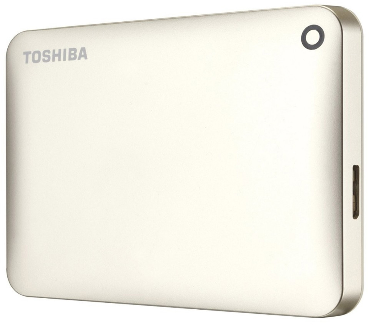 Toshiba Canvio Connect II 3TB, Gold внешний жесткий диск (HDTC830EC3CA)HDTC830EC3CA Toshiba Canvio Connect II 3TB, Gold внешний жесткий диск (HDTC830EC3CA)HDTC830EC3CAToshiba Canvio Connect II дает вам возможность быстро передавать файлы с интерфейсом USB 3.0 и хранить до 3 ТБ данных на внешнем жестком диске. Устройство полностью готово для работы с Microsoft Windows и не требует установки программного обеспечения, так что ничего не может быть удобнее для хранения всех ваших любимых файлов. В офисе или в дороге его классический дизайн будет всегда уместен. Более того, Toshiba Canvio Connect II позволяет подключаться также и к оборудованию с совместимостью USB 2.0. Этот внешний накопитель обеспечивает доступ к вашим файлам практически из любого места и с любого устройства. Toshiba Canvio Connect II может легко превратить ваш компьютер в облачный сервер благодаря предустановленному ПО для удаленного доступа (накопитель должен быть подключен к компьютеру и Wi-Fi). Помимо удаленного доступа это устройство предоставляет своему владельцу 10 ГБ дополнительного места в облачном сервисе. Программное обеспечение NTI Backup Now EZ обеспечивает...