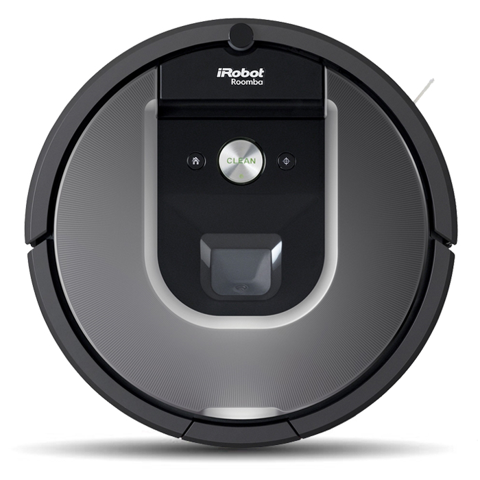 iRobot Roomba 960 робот-пылесосR960 iRobot Roomba 960 робот-пылесосR960Робот-пылесос iRobot Roomba 960 предназначен для полностью автономной уборки всех комнат на одном этаже. Система построения карты местности, оперативная навигация, умение распознавать лестницы, работа до 75 минут на одном заряде аккумулятора и самостоятельная подзарядка по мере необходимости и еще многое другое – это ваш умный Roomba 960. Улучшена функция виртуальной стены, которая позволят оградить определенные зоны помещения, чтобы защитить от работающего робота миски для пищи и воды домашних животных, а также другие вещи, которые вы держите на полу и не хотите убирать при работе пылесоса. Два режима ограждения в одном устройстве: линейное и радиальное ограждение. Модель Roomba 960, как и модели предыдущей 800-й серии, для уборки используют два резиновых валика-скребка, что уменьшает наматывание волос, шерсти и облегчает очистку после уборки. iRobot Roomba 960 оснащён беспроводным модулем Wi-Fi для подключения к домашней сети. В мобильном приложении...