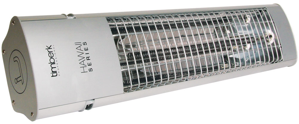 Timberk TIR HP1 1500 инфракрасный электрический обогревательTIR HP1 1500 Timberk TIR HP1 1500 инфракрасный электрический обогревательTIR HP1 1500Инфракрасный обогреватель Timberk TIR HP1 1500 рассчитан на обогрев жилых, офисных и производственных помещений. За счет высокой степени защищенности от коррозии возможна установка обогревателя на улице. Монтаж прибора осуществляется на стене. Возможен локальный обогрев площадей и поверхностей предметов. Высокая скорость обогрева помещения за счет моментального выхода и рабочий режим Существенная экономия электроэнергии по сравнению с конвекционным типом обогрева Полная защита от пыли и защита от водяных струй в любом направлении - класс IP65 Возможности локального обогрева площадей и поверхностей предметов Безопасное настенное крепление Возможность регулировки угла наклона обогревателя Высота подвеса: 2 м
