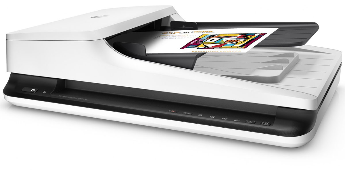 HP ScanJet Pro 2500 f1 сканер (L2747A)L2747A HP ScanJet Pro 2500 f1 сканер (L2747A)L2747AКомпактный сканер HP ScanJet Pro 2500 f1 повышает эффективность выполнения повседневных задач сканирования. Автоматизация рабочего процесса обеспечивается благодаря быстрому двухстороннему сканированию, устройству автоматической подачи документов на 50 страниц, ежедневному рабочему циклу 1500 страниц и быстрому вызову функций одной кнопкой. Кроме того, вы сможете быстро захватывать и редактировать текст из документов. Увеличение производительности благодаря быстрой и универсальной процедуре сканирования. Получение до 40 изображений в минуту при использовании двухстороннего сканирования и устройства автоматической подачи документов на 50 листов. Устройство автоматической подачи документов подходит для страниц размером до 21,6 см х 309,9 см (8,5 х 122), а планшет обеспечивает сканирование крупногабаритных носителей. Длительная подготовка больше не нужна: технология мгновенного включения lnstant-оп позволяет быстро начать сканирование. ...