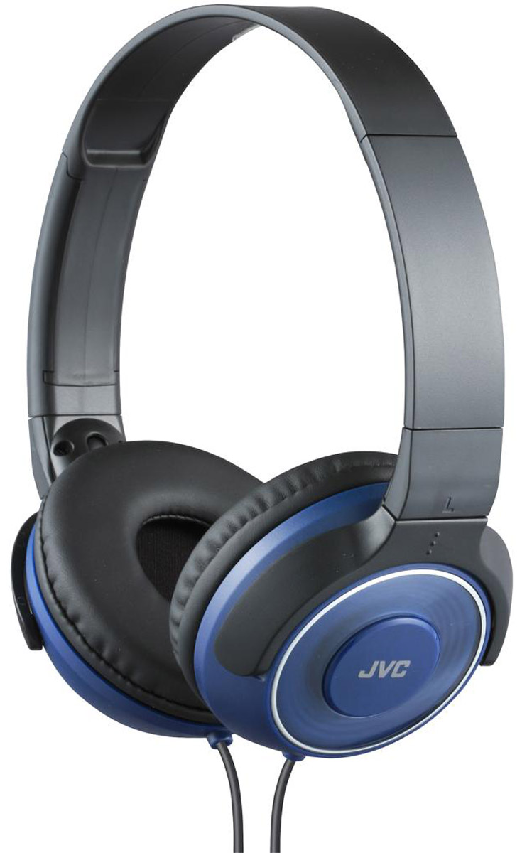 JVC HA-S220-A, Blue наушникиHA-S220-A JVC HA-S220-A, Blue наушникиHA-S220-AПортативные накладные наушники JVC HA-S220-A с уникальным дизайном имеют превосходное качество звука благодаря фазоинверторным портам и высококачественной 30 мм динамической головкой с ниодимовыми магнитами. Удобные и мягкие амбушюры сделаны для максимального комфорта и качественной звуко-изоляции. Прочный кабель длиной 1,2 метра оснащен позолоченным тонким штекером L-типа, также совместимым с iPhone.
