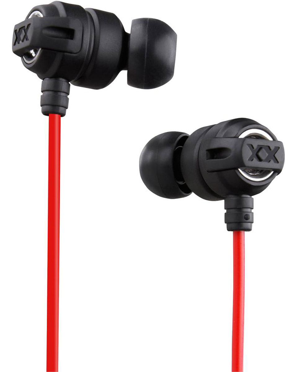 JVC Xtreme Xpllosive HA-FX1X, Black наушникиHA-FX1X JVC Xtreme Xpllosive HA-FX1X, Black наушникиHA-FX1XНаушники-вкладыши JVC Xtreme Xpllosive HA-FX1X канального типа, мощно и динамично воспроизводящие предельно глубокий и реалистичный бас благодаря динамической головке с неодимовыми магнитами, крупными 10-мм диафрагмами и фазоинверторными портами. Удобство подгонки и эргономичная форма с силиконовыми вставками придают дополнительный комфорт. Защитное резиновое покрытие, делающее корпус более долговечным. Прочный кабель (Y-типа), толщиной 2,0 мм с жилами из чистой меди длиной 1,2 метра, оснащен позолоченным 3,5 мм стереофоническим прямым штекером.