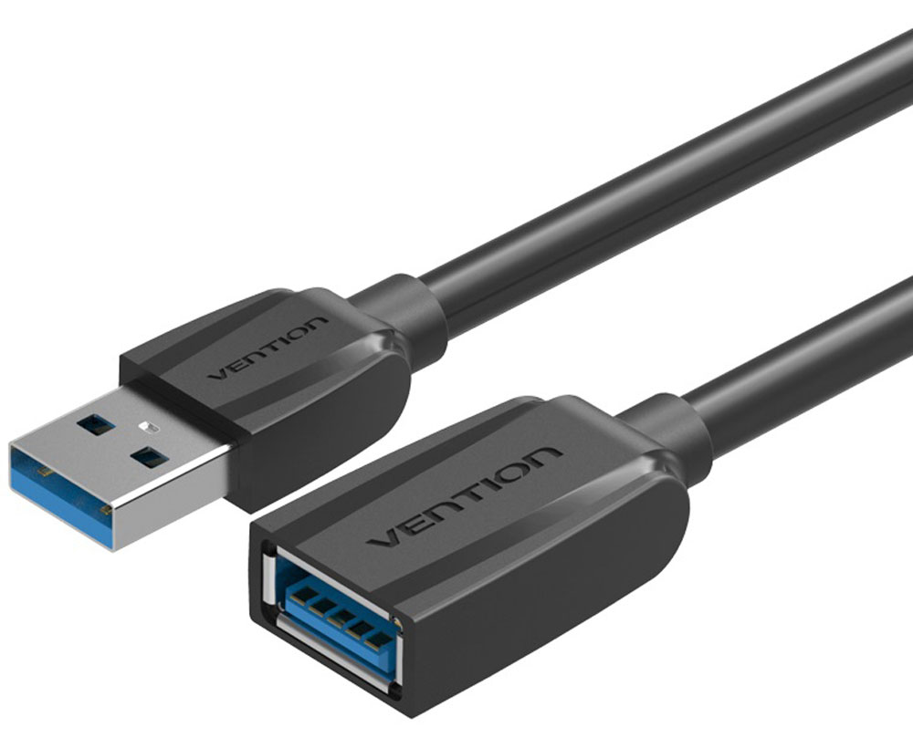 Vention VAS-A45-B050 Black Edition USB 3.0 AM/AF, Black кабель-удлинитель (0,5 м)VAS-A45-B050 Vention VAS-A45-B050 Black Edition USB 3.0 AM/AF, Black кабель-удлинитель (0,5 м)VAS-A45-B050Внешний интерфейсный кабель Vention VAS-A45-B050 Black Edition USB 3.0 AM/AF, Black для синхронизации и передачи данных периферийных устройств и их компонентов с разъемом USB, в основном используется, как удлинитель. Продукция соответствует следующим сертификатам: RoHS, CE, FCC, TIA, ISO