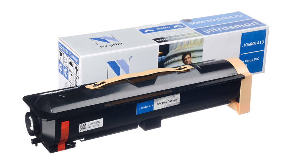 NV Print 106R01413, Black тонер-картридж для Xerox WC 5222NV-106R01413 NV Print 106R01413, Black тонер-картридж для Xerox WC 5222NV-106R01413Совместимый лазерный картридж NV Print 106R01413 для печатающих устройств Xerox - это альтернатива приобретению оригинальных расходных материалов. При этом качество печати остается высоким. Картридж обеспечивает повышенную чёткость чёрного текста и плавность переходов оттенков серого цвета и полутонов, позволяет отображать мельчайшие детали изображения. Лазерные принтеры, копировальные аппараты и МФУ являются более выгодными в печати, чем струйные устройства, так как лазерных картриджей хватает на значительно большее количество отпечатков, чем обычных. Для печати в данном случае используются не чернила, а тонер.