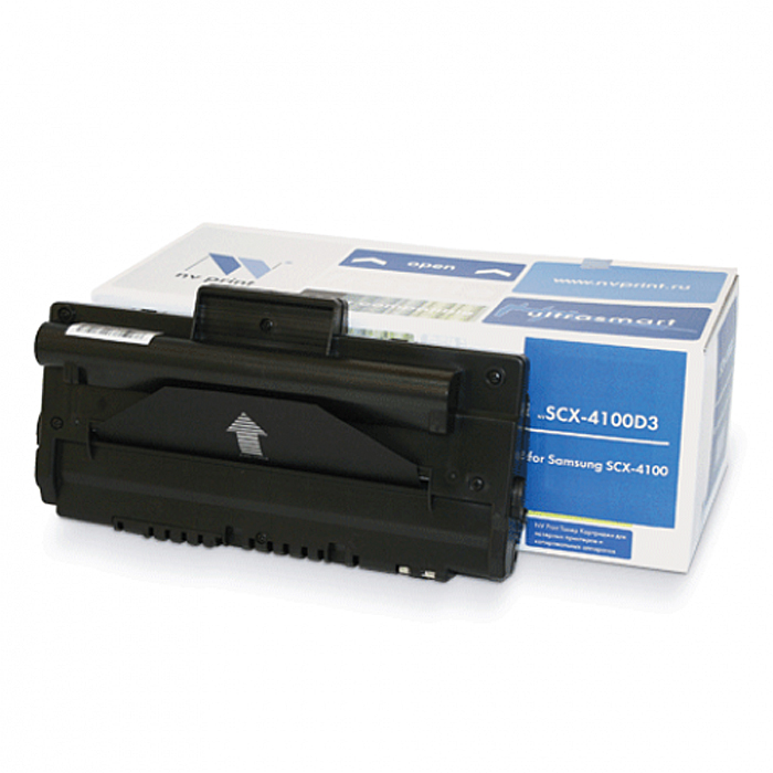 NV Print SCX4100D3, Black тонер-картридж для Samsung SCX-4100NV-SCX4100D3 NV Print SCX4100D3, Black тонер-картридж для Samsung SCX-4100NV-SCX4100D3Совместимый лазерный картридж NV Print SCX4100D3 для печатающих устройств Samsung - это альтернатива приобретению оригинальных расходных материалов. При этом качество печати остается высоким. Картридж обеспечивает повышенную чёткость чёрного текста и плавность переходов оттенков серого цвета и полутонов, позволяет отображать мельчайшие детали изображения. Лазерные принтеры, копировальные аппараты и МФУ являются более выгодными в печати, чем струйные устройства, так как лазерных картриджей хватает на значительно большее количество отпечатков, чем обычных. Для печати в данном случае используются не чернила, а тонер.