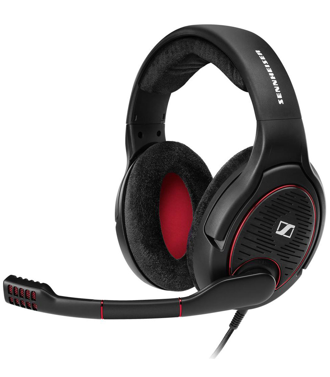 Sennheiser Game One, Black игровые наушники506080 Sennheiser Game One, Black игровые наушники506080С игровой гарнитурой Sennheiser Game One вы будете наслаждаться естественным и детальным звучанием, которое обеспечат открытые наушники. Открытые наушники с большими велюровыми амбушюрами XXL гарантируют свободную циркуляцию воздуха, что несомненно поможет Вам во время длительных игровых сессий. Лёгкий вес, оптимизированные для игр преобразователи Sennheiser, интуитивная функция отключения микрофона и встроенный регулятор громкости превращают Game One в незаменимого партнёра в компьютерных играх. Выдающийся комфорт - большие наушники с велюровыми амбушюрами обеспечивая мягкое прилегание и комфорт. Чистый и детализированный звук в игровом пространстве достигается за счёт оригинальных преобразователей Sennheiser, специально оптимизированных для игр. Удобная функция отключения микрофона - микрофон автоматически отключается, если повернуть держатель в вертикальное положение. Кабель с тканевой оплёткой предотвращает...