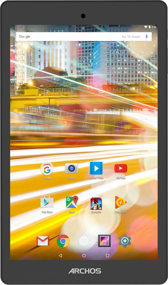 Archos 80 Oxygen80 OXYGEN Archos 80 Oxygen80 OXYGENПозвольте яркому миру Archos 80 Oxygen унести вас в даль. Благодаря экрану с разрешением 1920 x 1200 вы увидите такие цвета и детали, о существовании которых и не подозревали! Изображение на экране планшета становится все более ярким, четким и контрастным. Вы получите истинное удовольствие от просмотра видео на таком экране! Оснащенный 4-ядерным процессором Archos 80 Oxygen справится с любыми вашими задачами. Запускайте приложения, играйте, смотрите кино в разрешении Full HD и наслаждайтесь работой планшета, который не жертвует производительностью и временем работы батареи. Работающий на платформе Android 6.0 Marshmallow Archos 80 Oxygen получил обновленный интерфейс пользователя, ставший еще более удобным и интуитивным. Marshmallow также предоставляет новые функции, такие как Google Now on Tap и многие другие. Этот планшет отражает в дизайне новейшие тренды в мире электроники. Он оптимально подходит для ежедневного использования и...