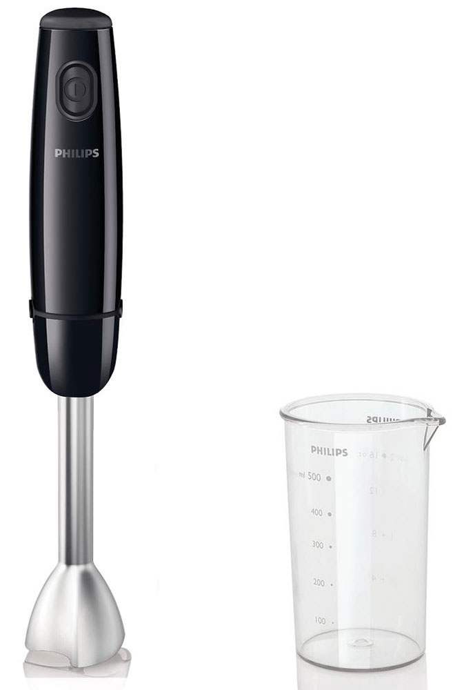 Philips HR1604/90 блендерHR1604/90 Philips HR1604/90 блендерHR1604/90Ручной блендер Philips HR1604/90 сочетает в себе мощность 550 Вт и насадку блендера уникального дизайна. Он обеспечивает идеальную консистенцию при приготовлении супов, пюре и коктейлей. Готовить полезные блюда теперь так просто. Погружная насадка ручного блендера Philips HR1604/90 легко снимается нажатием двух кнопок для удобной очистки. Блендер имеет рукоятку зауженной формы и подойдет для любой руки. Мощный мотор 550 Вт для обработки самых твердых ингредиентов. Уникальная технология Philips ProMix разработана в сотрудничестве со специалистами престижного Штутгартского университета и представляет собой насадку треугольной формы, которая гарантирует плавное, быстрое и эффективное смешивание для достижения однородной консистенции. В комплекте мерный стакан емкостью 0,5 л.