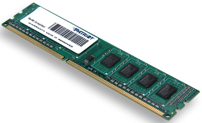 Patriot DDR3 DIMM 2GB 1600МГц модуль оперативной памяти (PSD32G16002)PSD32G16002 Patriot DDR3 DIMM 2GB 1600МГц модуль оперативной памяти (PSD32G16002)PSD32G16002Небуферезированная память Patriot DDR3 PSD32G16002 предоставляет качество работы, надежность и производительность, требуемую для современных компьютеров сегодня. Спроектирована с сознанием надежности и производительности, Patriot DDR3 – отличное решение для апгрейда стационарных компьютеров и рабочих станций. Patriot заверяет, что каждый модуль памяти соответствует и превышает стандарты отрасли.