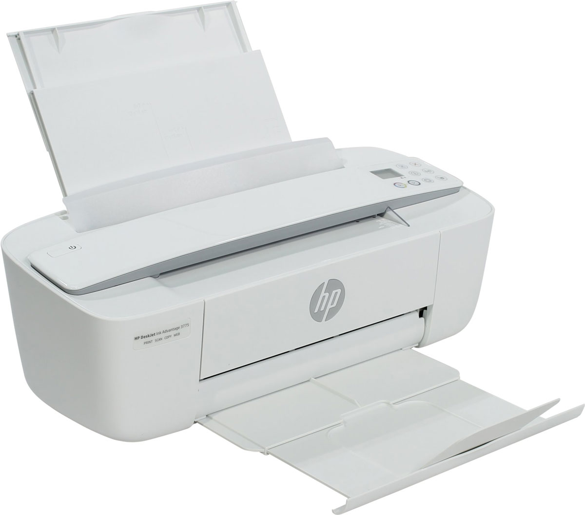 HP Deskjet Ink Advantage 3775 (T8W42C) МФУT8W42C HP Deskjet Ink Advantage 3775 (T8W42C) МФУT8W42CМФУ HP Deskjet Ink Advantage 3775 (T8W42C) — самое компактное в мире. Оно отличается стильным дизайном и широкими возможностями, занимает совсем немного места и позволяет сэкономить средства благодаря невысокой стоимости струйных картриджей. Печать, сканирование и копирование практически с любого мобильного устройства. Яркие оттенки и тонкий корпус устройства станут отличным дополнением к вашему стилю. HP Deskjet Ink Advantage 3775 (T8W42C) - это самый удобный способ печати документов, фотографий и других материалов с устройств Apple, Android и Windows, Подключите смартфон или планшет напрямую к принтеру и выполняйте печать без подключения к сети. Благодаря простой настройке напрямую со смартфона или планшета вы сможете быстро установить подключение и приступить к печати. С помощью мобильного приложения HP All-in- One Printer Remote вы сможете запустить сканирование любых материалов напрямую со смартфона или планшета, где бы вы ни находились.