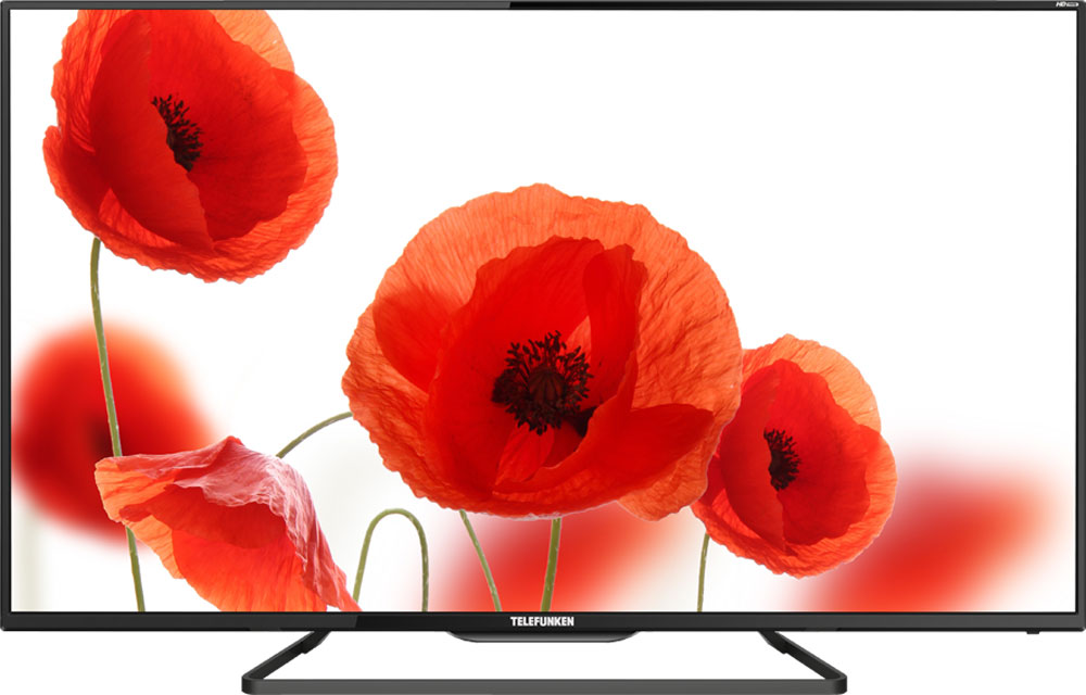 Telefunken TF-LED32S41T2, Black телевизорTF-LED32S41T2(ЧЕРНЫЙ) Telefunken TF-LED32S41T2, Black телевизорTF-LED32S41T2(ЧЕРНЫЙ)Telefunken TF-LED32S41T2 осуществляет прием сигналов аналогового, цифрового (DVB-T/T2), а также кабельного (DVB-С) вещания. В режимах цифрового вещания доступна функция PVR. Телевизор Telefunken TF-LED32S41T2 имеет высококонтрастную панель с уровнем контраста не менее 5000:1, что позволяет получить качественное изображение. Обилие терминалов (2 HDMI, SCART, VGA, RCA) позволяет подключать к телевизору различные источники сигнала или использовать его в качестве монитора. Встроенный мультимедиа проигрыватель с USB-порта поддерживает воспроизведение основных форматов аудио, видео, текста и фотографий: JPEG, MP3, AVI, MP4, MKV, Xvid. H.264, Dolby Digital (AC3). CI-слот с поддержкой CI+ позволит подключать закрытое кабельное и спутниковое ТВ , а выход на наушники позволяет прослушивать звук индивидуально или подключить к усилителю. Телевизор может сохранять до 100 аналоговых и до 510 цифровых каналов.