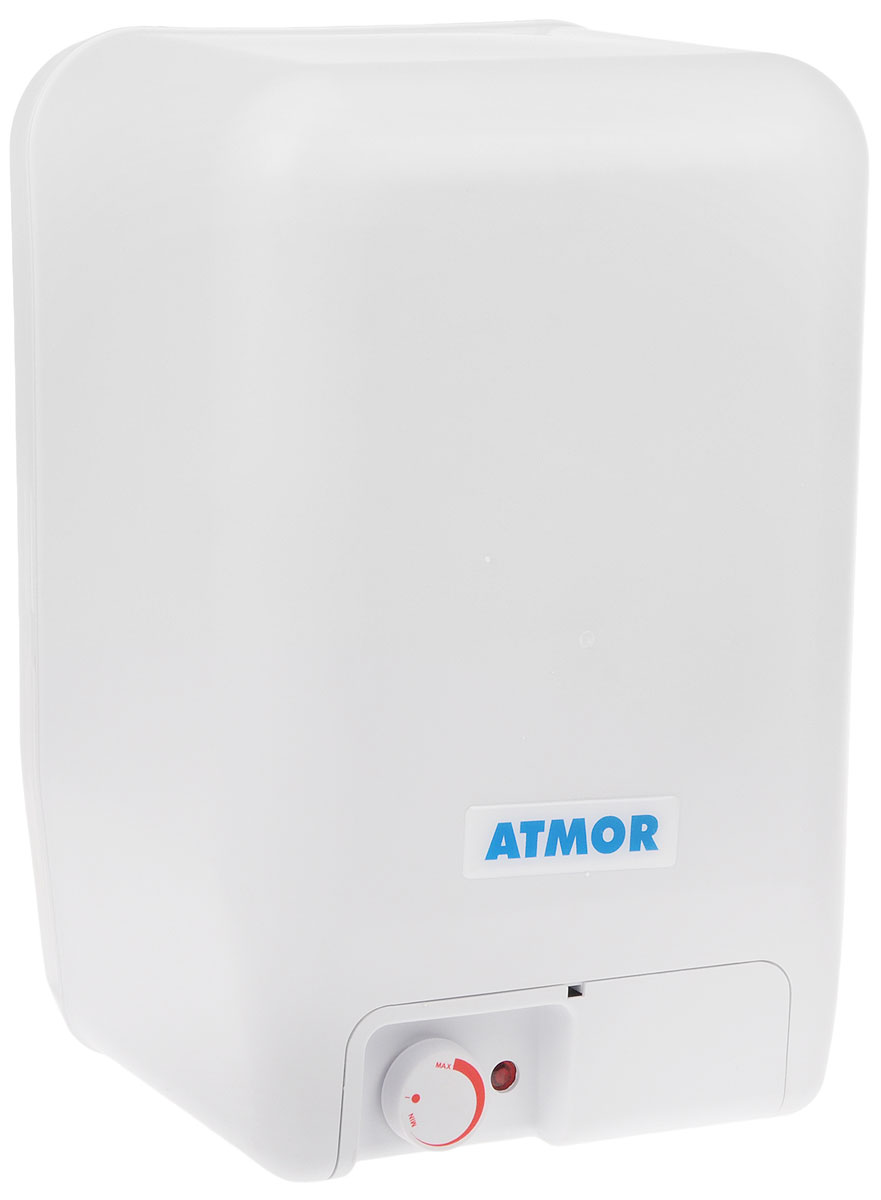 Atmor O/S/E 15 LT водонагреватель накопительныйAтмор O/S/E 15 LT Atmor O/S/E 15 LT водонагреватель накопительныйAтмор O/S/E 15 LTAtmor O/S/E 15 LT - накопительный водонагреватель компактного размера со стеклокерамическим покрытием бака. Экономия пространства в помещении благодаря возможности установки над раковиной. Простота установки - отличительная черта данной модели. Внешний поворотный терморегулятор с функцией включения/выключения водонагревателя, с плавной регулировкой мощности и с защитой от влаги. для легкости управления. ТЭН с тепловой и токовой защитой.