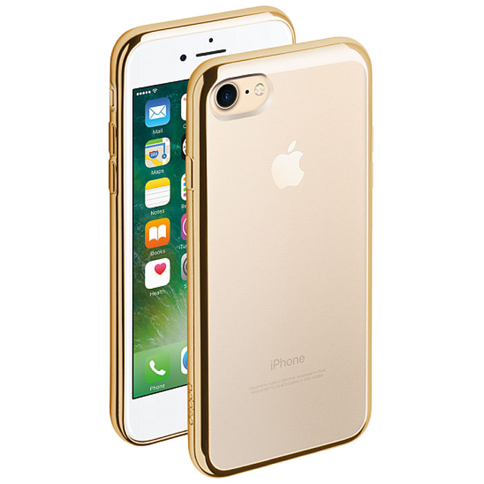 Deppa Gel Plus Case чехол для Apple iPhone 7, Gold85256 Deppa Gel Plus Case чехол для Apple iPhone 7, Gold85256Чехол Deppa Gel Plus Case из TPU производства Bayer предназначен для защиты корпуса смартфона от механических повреждений и царапин в процессе эксплуатации. Имеется свободный доступ ко всем разъемам и кнопкам устройства. Толщина: 0.9 мм