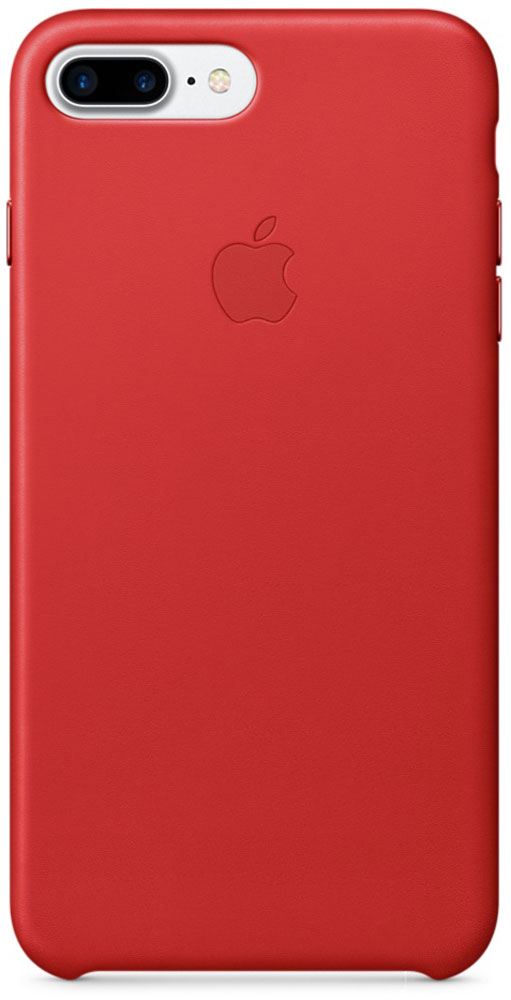 Apple Leather Case чехол для iPhone 7 Plus, RedMMYK2ZM/A Apple Leather Case чехол для iPhone 7 Plus, RedMMYK2ZM/AЧехлы, созданные Apple, точно повторяют контуры iPhone, не делая его громоздким. Apple Leather Case изготовлен из мягкой кожи европейского производства, которая со временем покрывается благородной патиной. Мягкая внутренняя поверхность, выполненная из микроволокна, защищает корпус вашего iPhone. А кнопки из обработанного алюминия идеально подходят по цвету к чехлу.