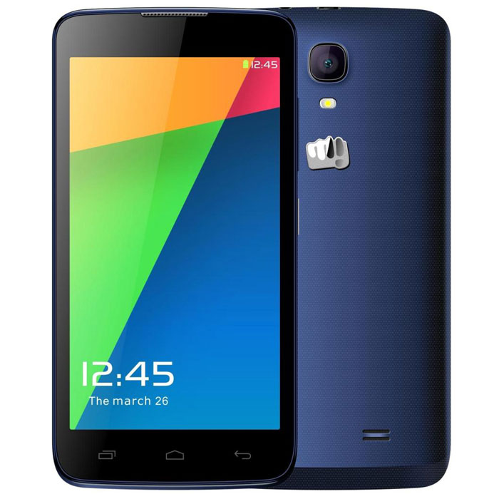 Micromax Bolt Q383, BlueQ383 Micromax Bolt Q383, BlueQ383Интернет на скорости 3G: загружайте файлы еще быстрее и смотрите потоковые видео без задержек на 3G-скоростях Micromax Bolt Q383. Невероятный 512 МБ ОЗУ: просматривайте любимые фильмы без задержек на Micromax Bolt Q383, оборудованном 512 МБ ОЗУ. Отличная 2-мегапиксельная камера: создайте галерею из приятных воспоминаний с помощью невероятной 2-мегапиксельной камеры смартфона Q383. Последняя версия Android Lollipop: используйте сразу несколько приложений на Micromax Bolt Q383 с последней версией Android Lollipop. Яркие цвета: добавьте красок жизни - Q383 доступен в корпусах синего, бежевого и черного цветов. Телефон сертифицирован EAC и имеет русифицированный интерфейс меню и Руководство пользователя.