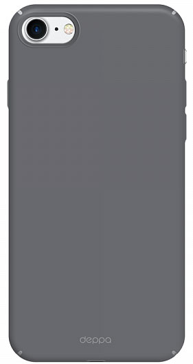 Deppa Air Case чехол для Apple iPhone 7, Graphite83269 Deppa Air Case чехол для Apple iPhone 7, Graphite83269Чехол Deppa Air Case для Apple iPhone 7 - случай редкого сочетания яркости и чувства меры. Это стильная и элегантная деталь вашего образа, которая всегда обращает на себя внимание среди множества вещей. Благодаря покрытию soft touch чехол невероятно приятен на ощупь, поэтому смартфон не хочется выпускать из рук. Ультратонкий чехол (толщиной 1 мм) повторяет контуры самого девайса, при этом готов принимать на себя удары - последствия непрерывного ритма городской жизни.