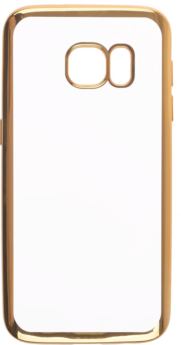Skinbox 4People Silicone Chrome Border чехол-накладка для Samsung Galaxy S7, Gold2000000105666 Skinbox 4People Silicone Chrome Border чехол-накладка для Samsung Galaxy S7, Gold2000000105666Чехол-накладка Skinbox 4People Silicone Chrome Border для Samsung Galaxy S7 обеспечивает надежную защиту корпуса смартфона от механических повреждений и надолго сохраняет его привлекательный внешний вид. Накладка выполнена из высококачественного силикона, плотно прилегает и не скользит в руках. Чехол также обеспечивает свободный доступ ко всем разъемам и клавишам устройства.