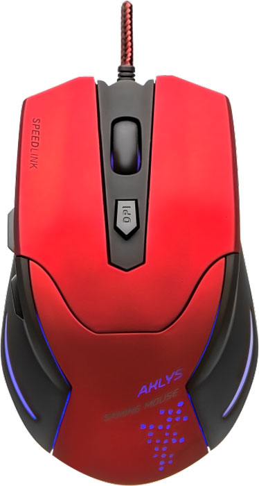 Speedlink Aklys, Black Red мышь игроваяSL-680001-BKRD Speedlink Aklys, Black Red мышь игроваяSL-680001-BKRDИгровая мышь Speedlink Aklys создана для геймеров, которые на первое место ставят всеобъемлющую функциональность, высочайшую точность и бескомпромиссную надежность. Благодаря возможности выбора разрешения сенсора до 2000 dpi мышь можно точно настроить под свой стиль игры. Две дополнительные кнопки, удобно расположенные с левого бока мыши значительно помогут ускорить ваше время реагирования в стремительном игровом процессе. Благодаря эргономичной форме, виртуальные миры можно завоевывать часами. А возможность выбора подсветки в любом из семи цветов радуги будет приятным дополнением к внешнему виду игровой мыши Speedlink Aklys. Высокочувствительные кнопки мгновенно переносят ваши команды у игру, две дополнительные боковые кнопки можно задействовать как для выделенных игровых команд, так и для голосового чата. Надежный оптический сенсор прекрасно работает без срывов на любых поверхностях, а разрешения 2000 dpi хватит для большинства...