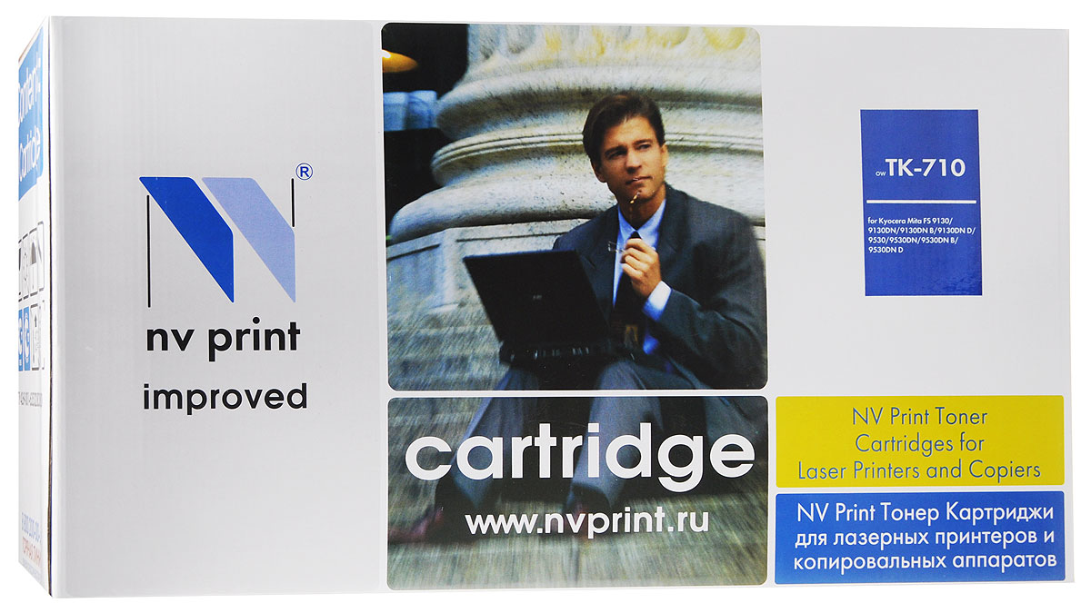 NV Print TK-710, Black тонер-картридж для Kyocera FS-9130DN/9530DNNV-TK710 NV Print TK-710, Black тонер-картридж для Kyocera FS-9130DN/9530DNNV-TK710Совместимый лазерный картридж NV Print TK-710 для печатающих устройств Kyocera - это альтернатива приобретению оригинальных расходных материалов. При этом качество печати остается высоким. Тонер-картридж NV Print TK-710 спроектирован и разработан с применением передовых технологий, наилучшим образом приспособлен для эффективной работы печатного устройства. Все компоненты оптимизируют процесс печати и идеально сочетаются в течение всего времени работы, что дает вам неизменно качественные результаты при использовании вашего лазерного принтера.